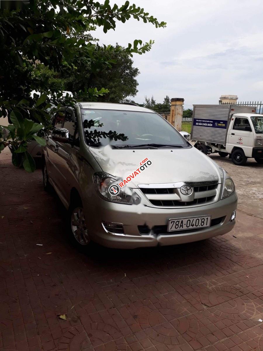 Bán ô tô Toyota Innova đời 2007, màu xám-0