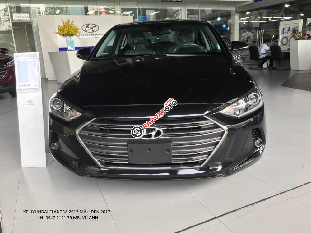 Xe Hyundai Elantra model 2018 màu đen - Đà nẵng, giảm giá 80 triệu, chỉ còn 549 triệu, Lh: 0941 295 79-4