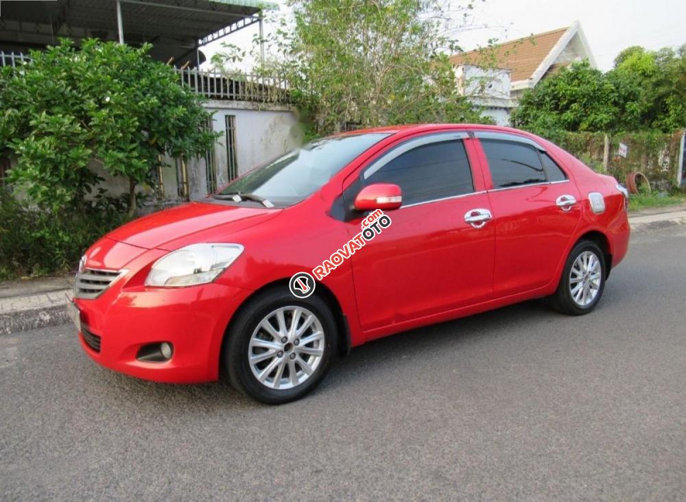 Bán ô tô Toyota Vios E đời 2010, màu đỏ, giá tốt-2