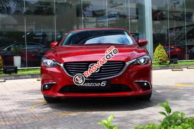 Bán Mazda 6 Facelift đời 2017, màu đỏ-4