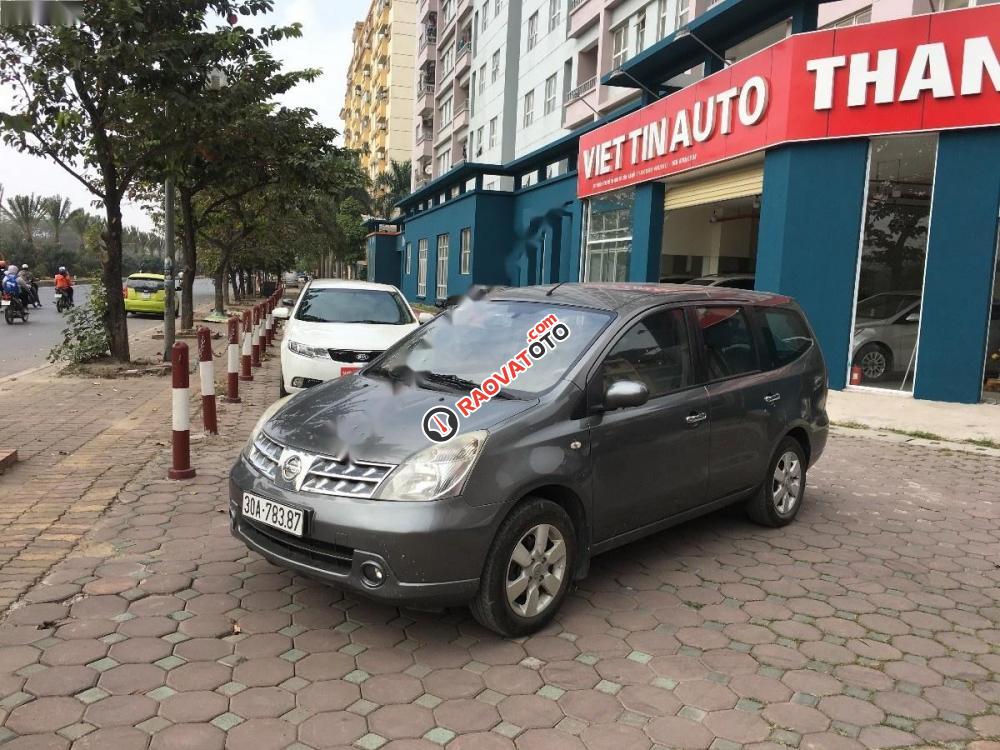 Bán ô tô Nissan Grand livina 1.8 AT đời 2010, màu xám-8