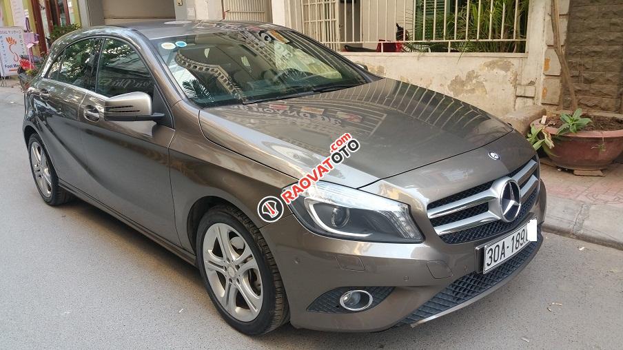 Cần bán xe Mercedes A200 nhập khẩu 2014, màu xám (ghi), nhập khẩu, giá cạnh tranh-4