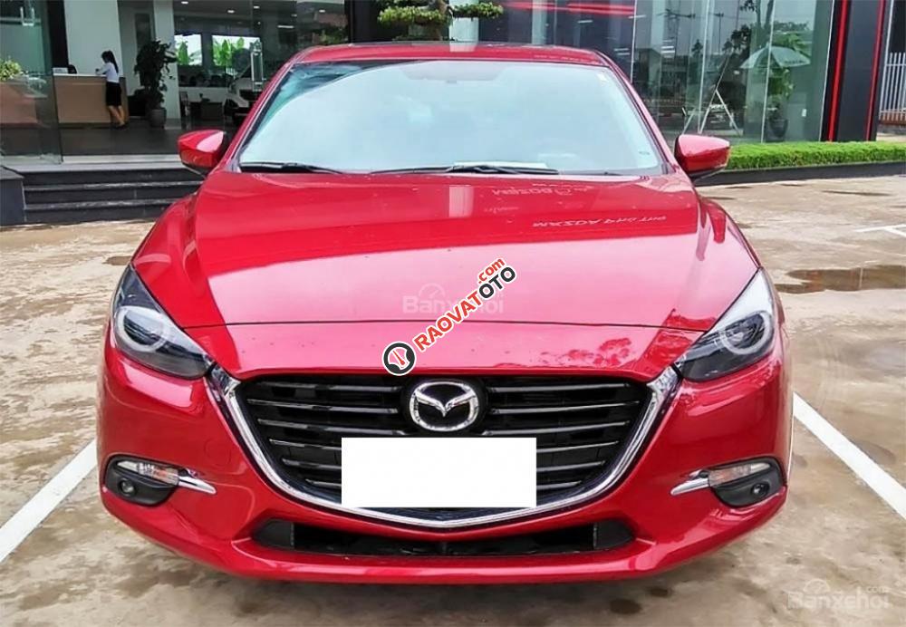 Mazda 3 bản 2.0 Sedan bản full, màu đỏ, sản xuất đăng ký 04/2017-1