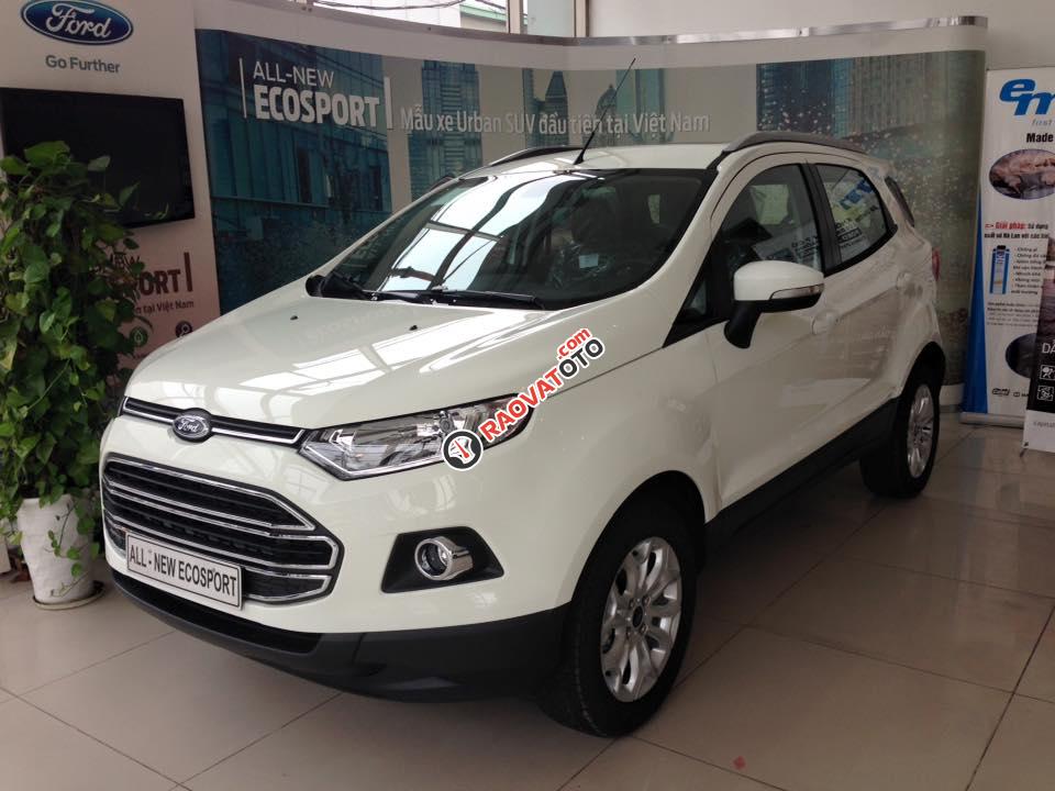 Cần bán xe Ford EcoSport Titanium 1.5P AT sản xuất 2017, màu trắng-2