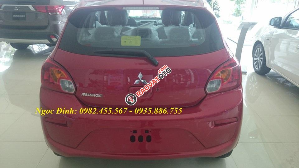 Bán xe Mitsubishi Mirage, màu đỏ, nhập khẩu, trả góp 80%-3