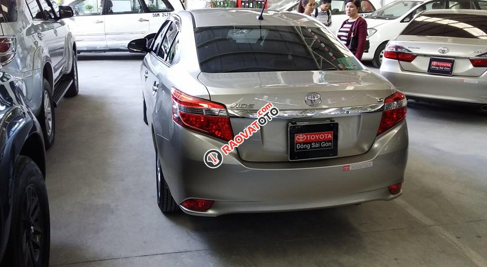 Bán xe Toyota Vios 1.5G đời 2017, màu nâu, giá 570 triệu-4