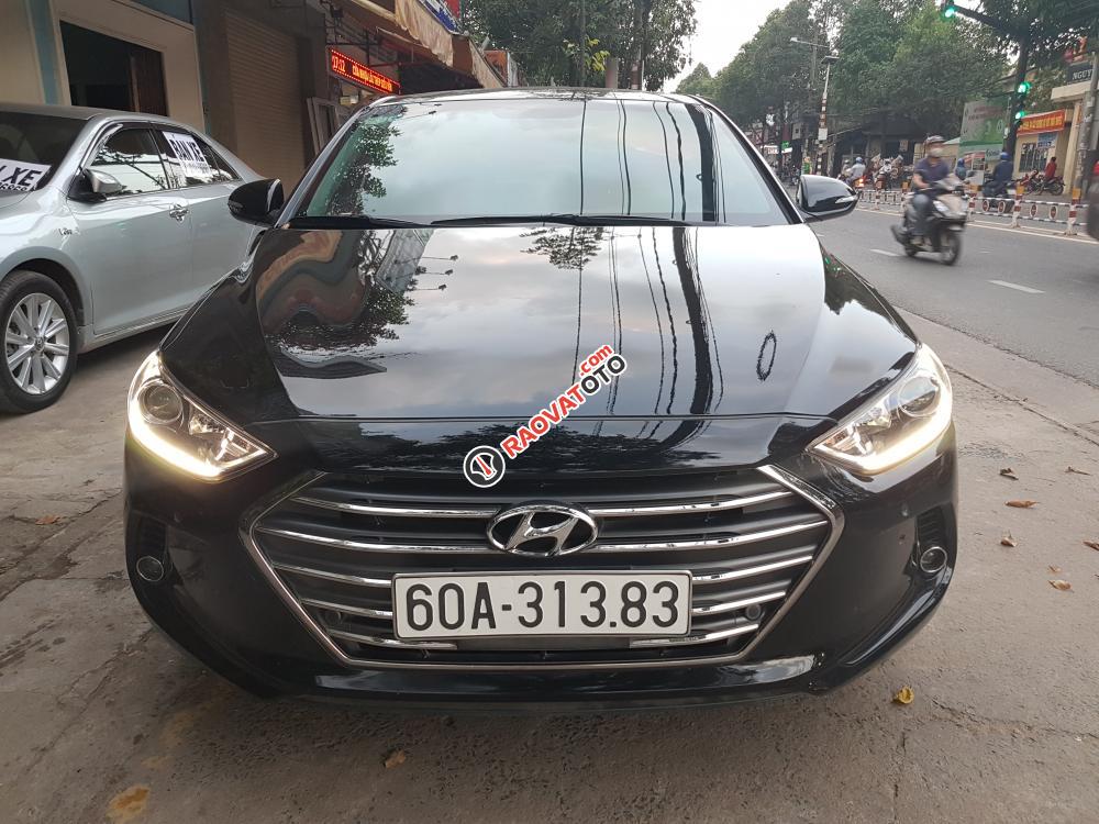 Hyundai Elantra 2.0 sx cuối 2016, màu đen-0