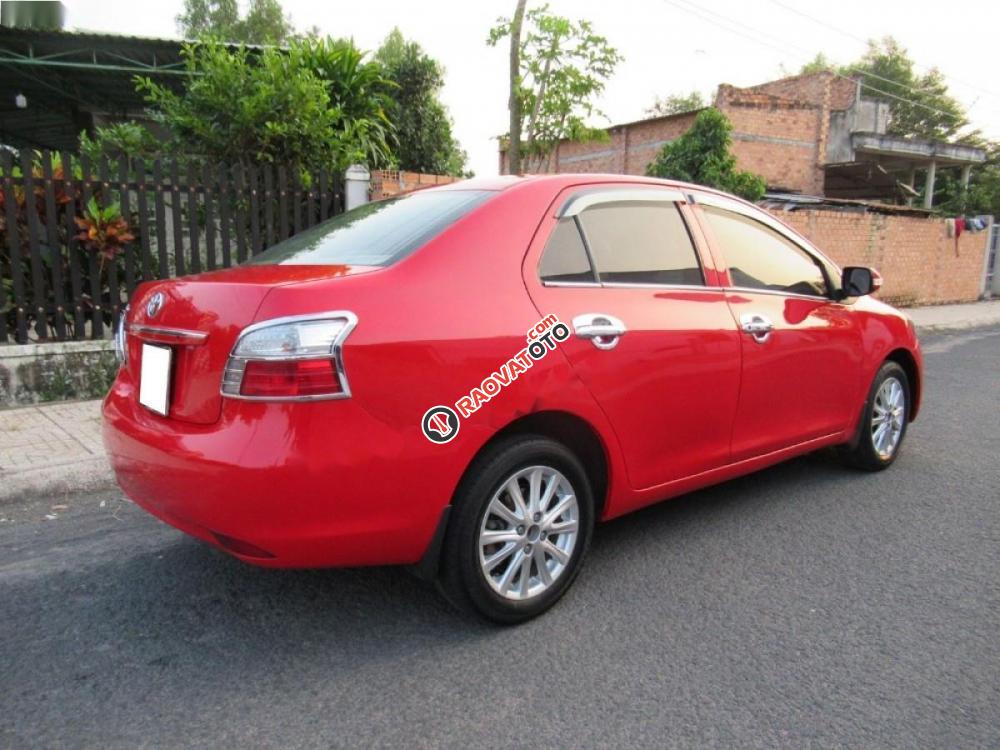 Bán ô tô Toyota Vios E đời 2010, màu đỏ, giá tốt-0