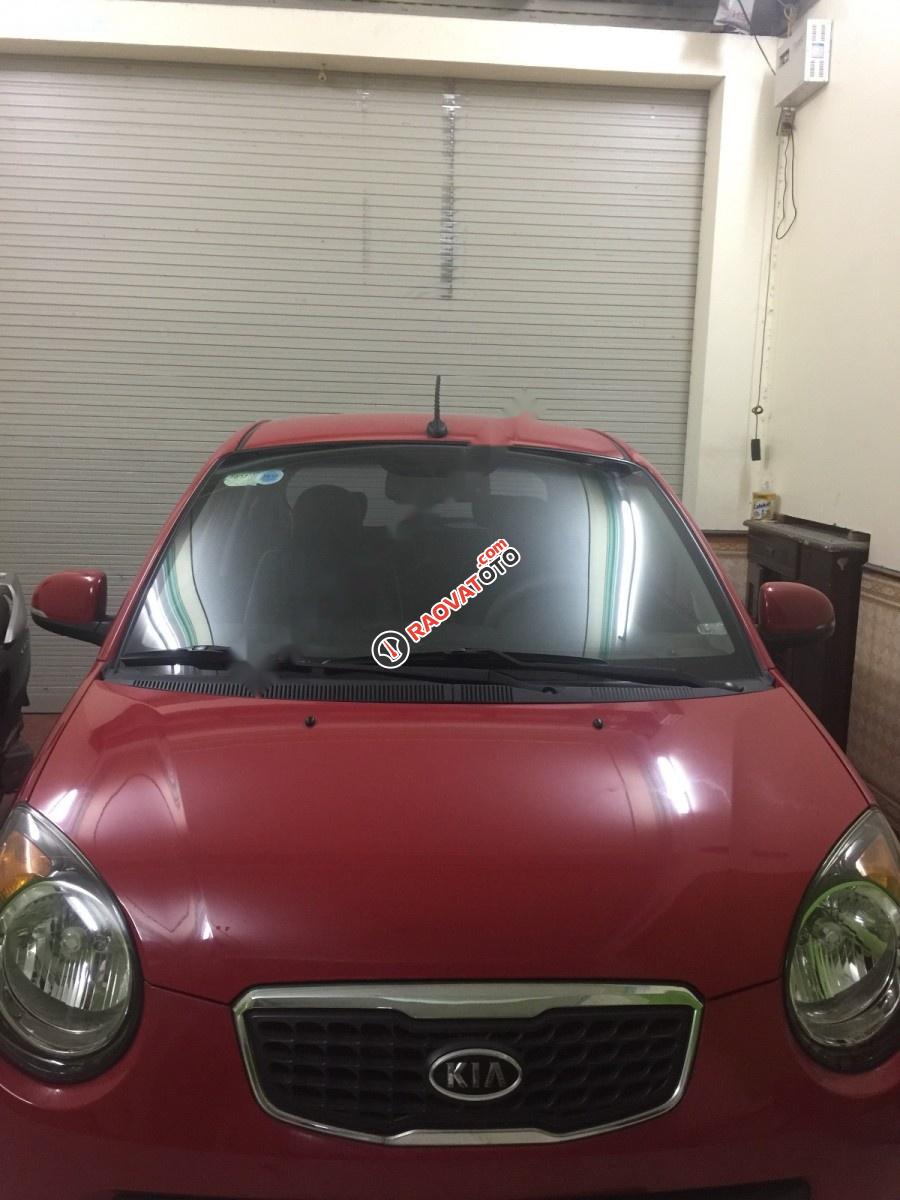 Cần bán Kia Morning SLX 1.0 AT đời 2010, màu đỏ, nhập khẩu, giá tốt-5