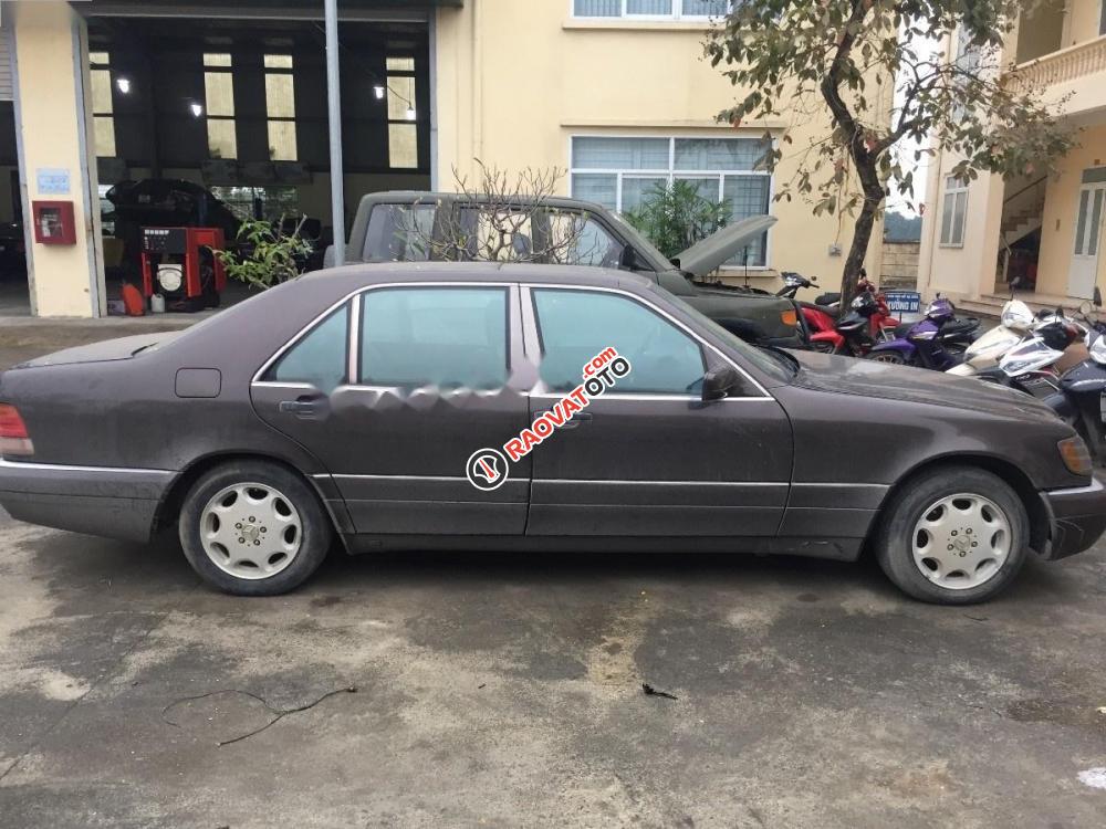 Bán ô tô Mercedes S320 đời 1996, màu nâu, xe nhập, giá tốt-1