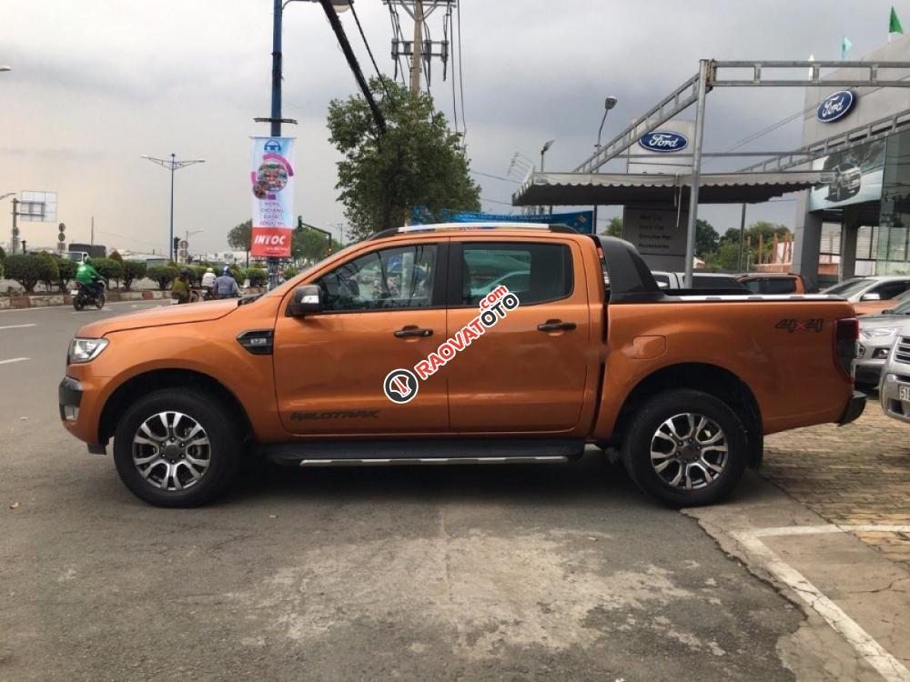 Cần bán lại xe Ford Ranger Wildtrak 3.2L 4x4 AT sản xuất 2015, nhập khẩu nguyên chiếc-0