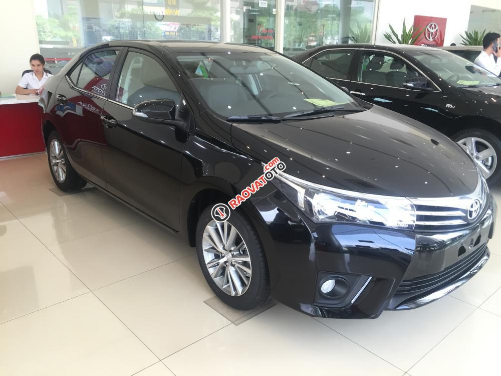 Bán Toyota Corolla altis E 2018, màu đen, giá 680tr-19