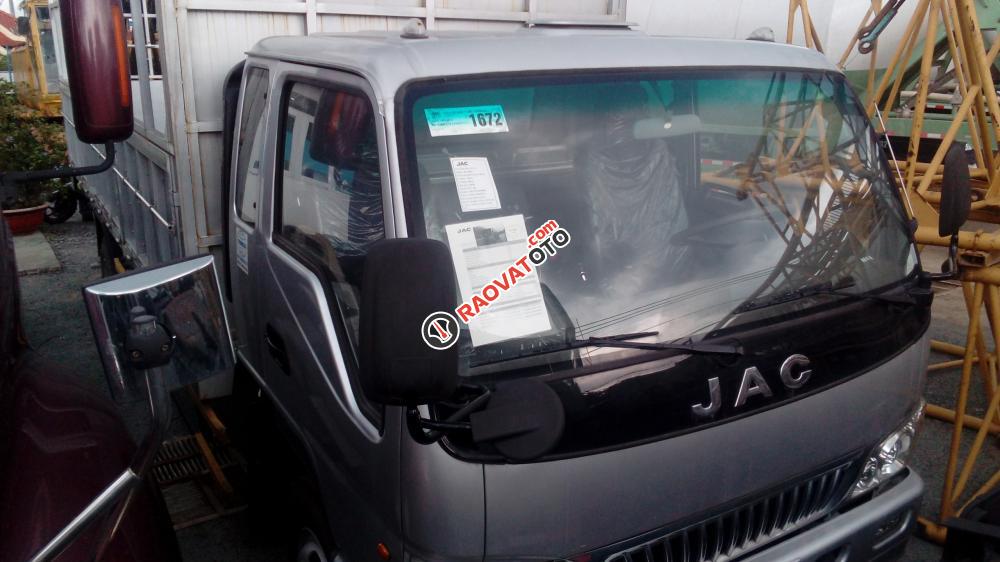 Bán xe tải Jac HFC 1083K đời 2016, màu xám-2