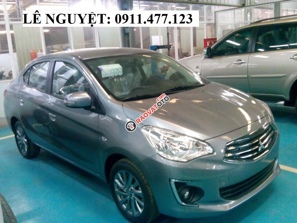 Bán Mitsubishi Attrage MT Eco xe nhập, 4l/100km, giá rẻ nhất Đà Nẵng hỗ trợ mua trả góp 90%, LH: Lê Nguyệt: 0911.477.123-5