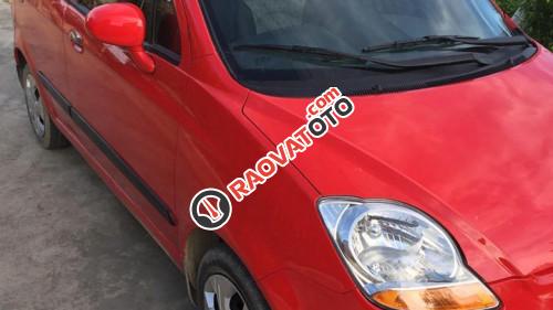 Bán Chevrolet Spark 0.8 MT 2011, màu đỏ-0