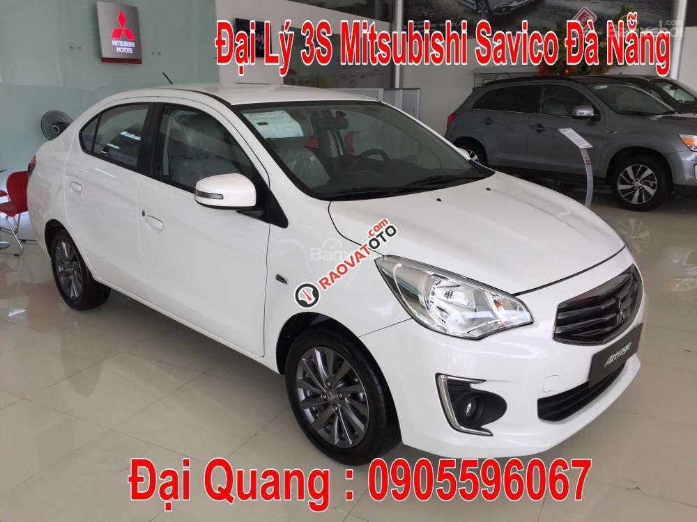 Cần bán xe Mitsubishi Attrage tại Đà Nẵng, màu trắng, Lh Quang 0905596067, vay lên đến 90 %-7