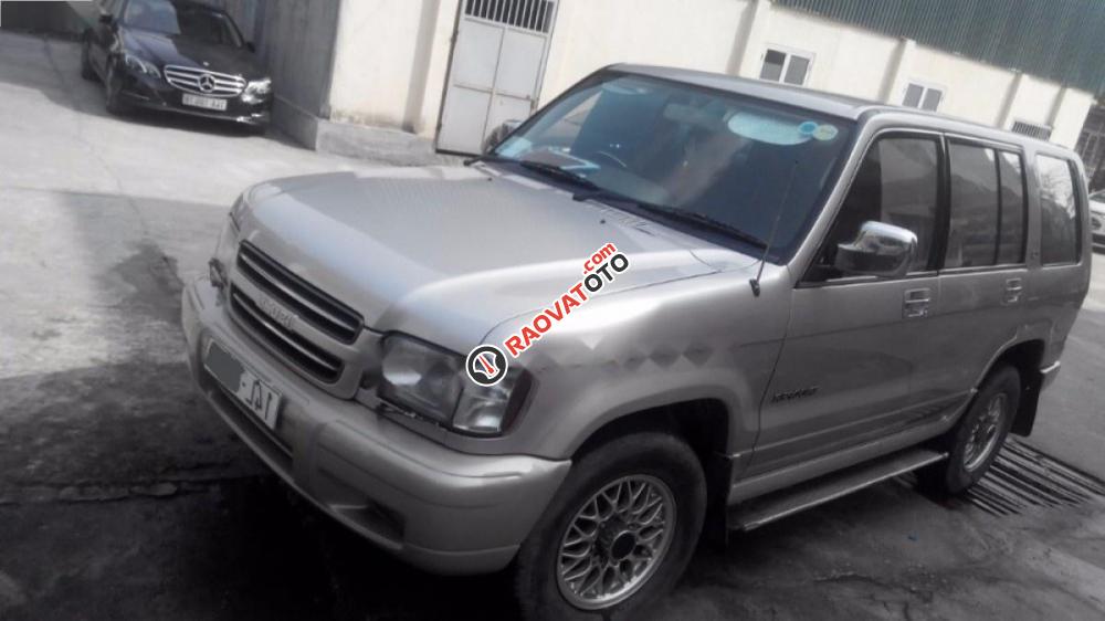 Bán Isuzu Trooper đời 2003, màu xám, xe nhập, giá 150tr-4