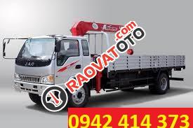 Xe tải Jac 8350 Kg gắn cấu, giá rẻ nhất thị trường, giá chỉ 970 triệu tại Bình Dương-0