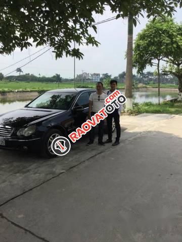 Bán ô tô Mercedes C class năm 2002, màu đen chính chủ-2