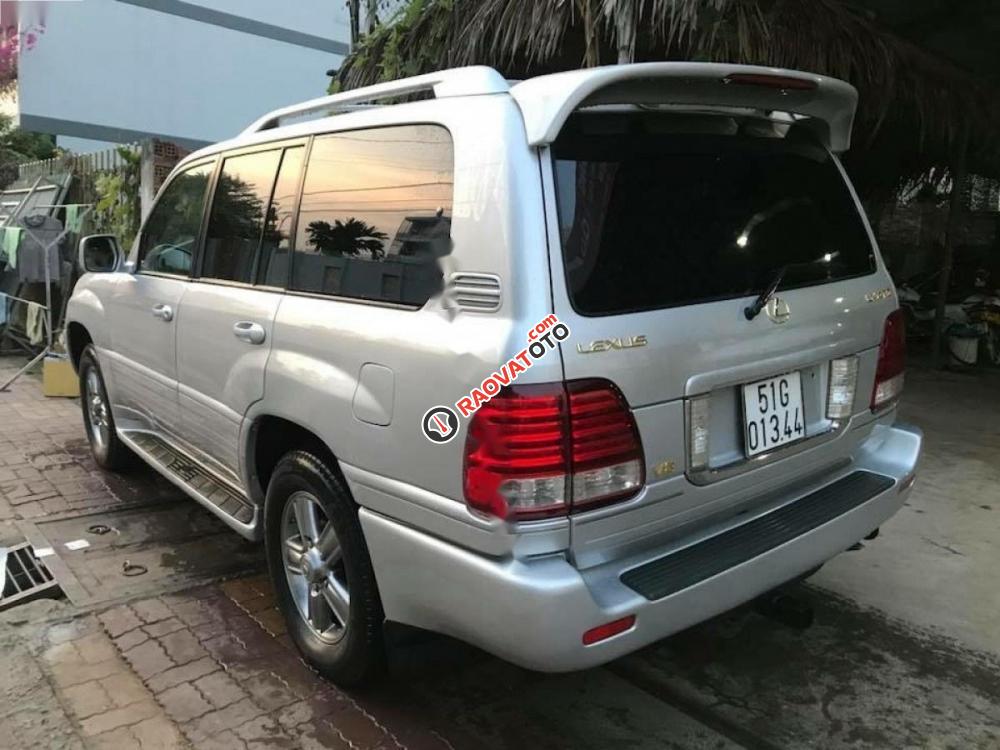 Cần bán lại xe Lexus LX 470 đời 2005, màu bạc, xe nhập-0