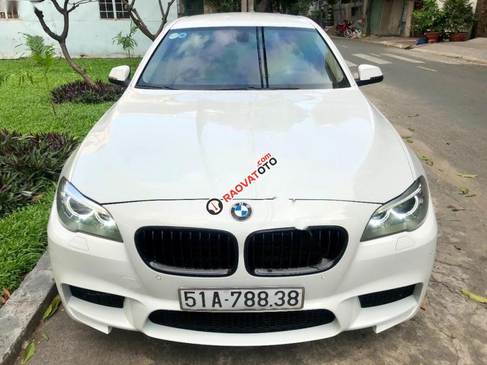 Cần bán BMW 5 Series 528i luxury đời 2014, màu trắng, nhập khẩu nguyên chiếc-0