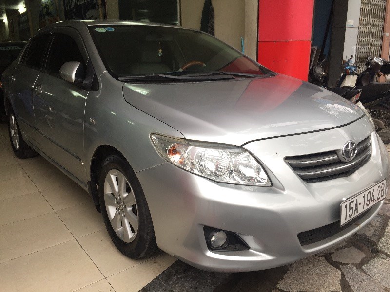 Bán Toyota Corolla altis 1.8 AT sản xuất 2009, màu bạc, nhập khẩu-4