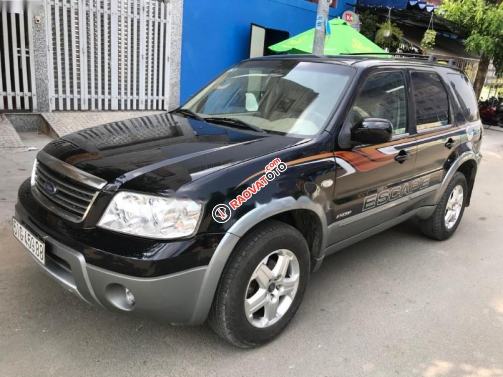 Bán Ford Escape 2.3 AT đời 2005, màu đen giá cạnh tranh-1