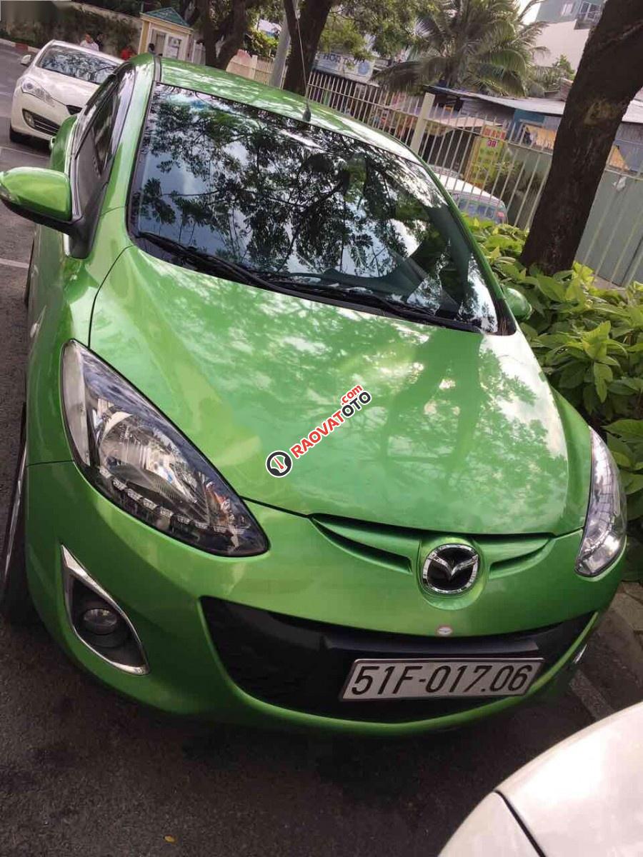 Cần bán xe Mazda 2 S đời 2011, màu xanh  -1