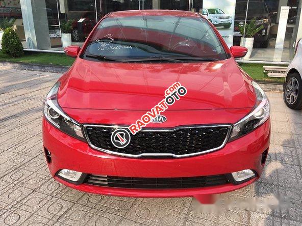 Cần bán Kia Cerato 1.6 AT đời 2017, màu đỏ-3