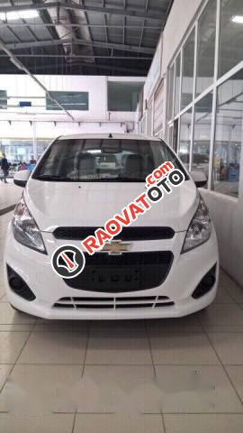 Bán xe Chevrolet Spark đời 2017, màu trắng-0