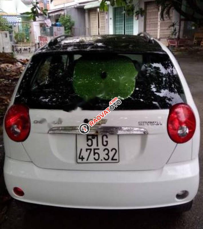 Bán ô tô Chevrolet Spark đời 2009, màu trắng-4