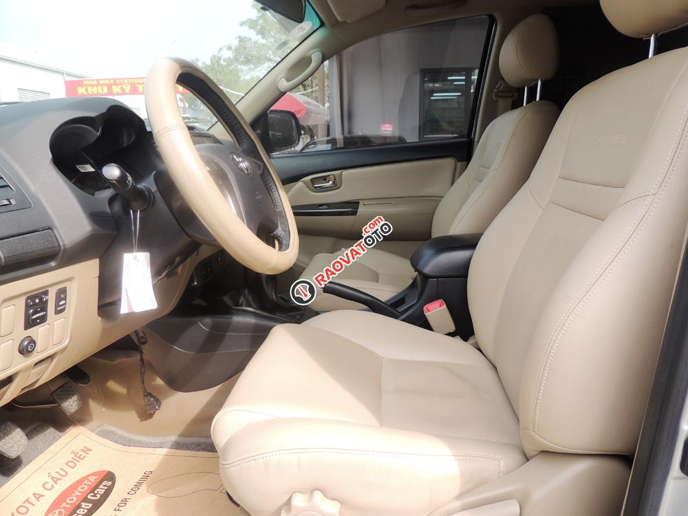 Xe Toyota Fortuner G 2015 màu bạc chất lượng giá tốt-3