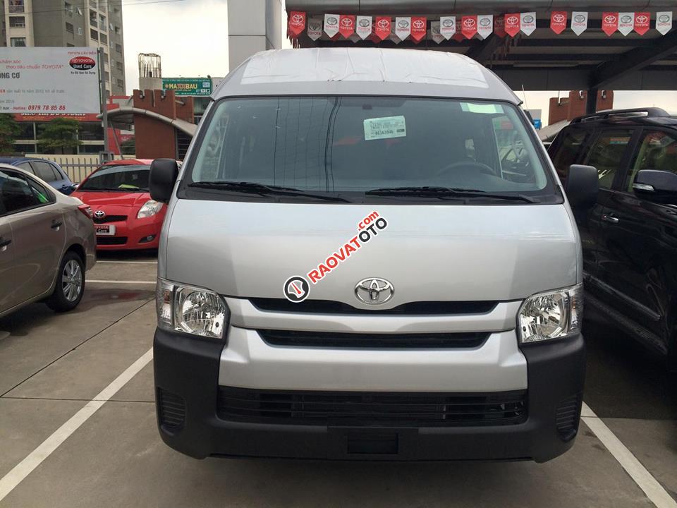 Toyota Hiace - Xe nhập khẩu, 16 chỗ động cơ dầu - Hỗ trợ trả góp - Đại lý Toyota Mỹ Đình/ hotline: 0973.306.136-2