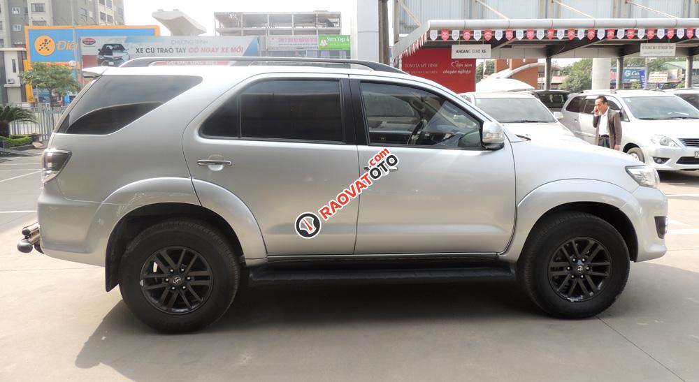 Xe Toyota Fortuner G 2015 màu bạc chất lượng giá tốt-2