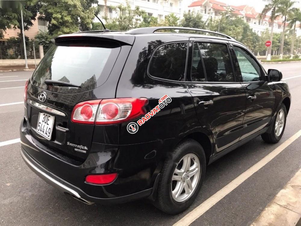 Xe Hyundai Santa Fe 4x4 đời 2012, màu đen, xe nhập, 700tr-9