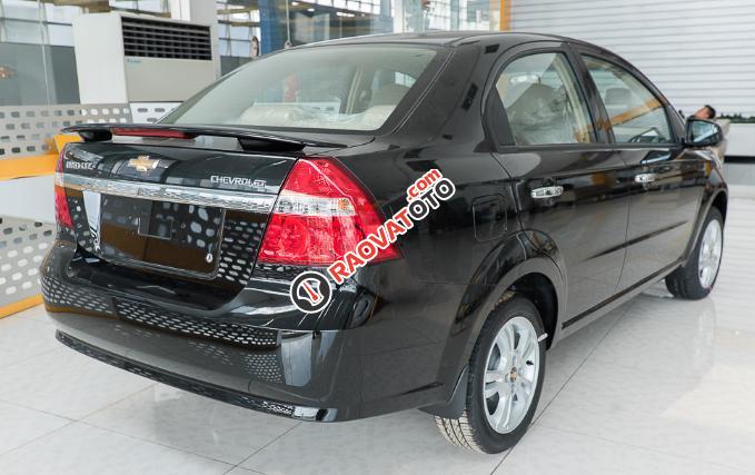 Chevrolet Aveo LTZ 1.4L màu đen 5 chỗ, hỗ trợ vay ngân hàng đến 90%, LH: 0945.307.489-2