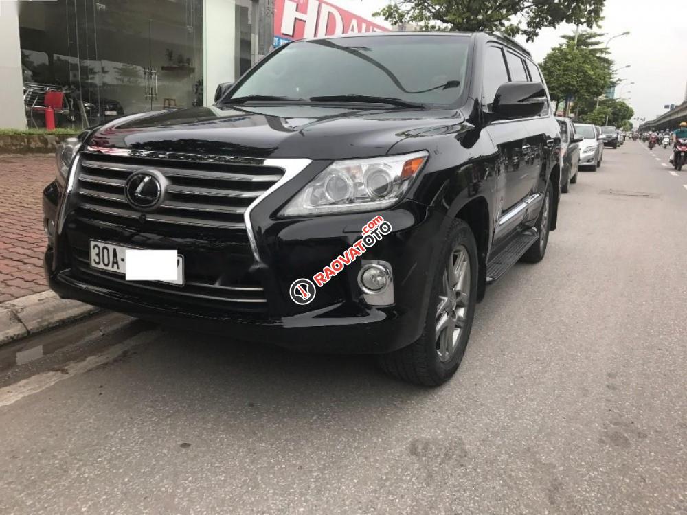 Bán xe Lexus LX 570 sản xuất 2013, màu đen, xe nhập-1