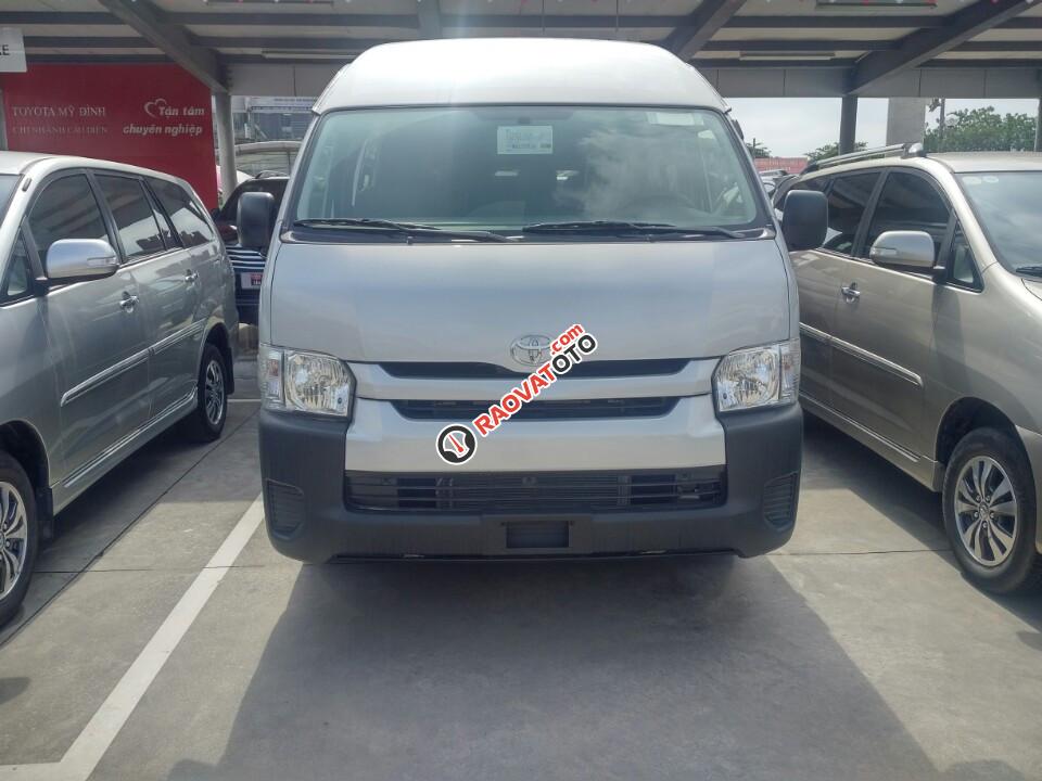 Toyota Hiace - Xe nhập khẩu, 16 chỗ động cơ dầu - Hỗ trợ trả góp - Đại lý Toyota Mỹ Đình/ hotline: 0973.306.136-15