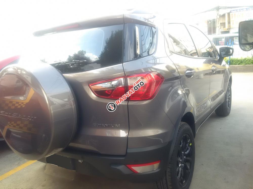 Bán ô tô Ford EcoSport Titanium 1.5P AT đời 2018, màu nâu, 120 triệu nhận xe full-8