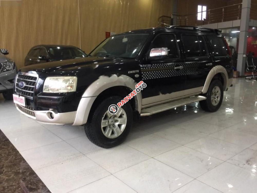 Xe Ford Everest 2.5L 4x4 MT đời 2007, màu đen, giá 385tr-2