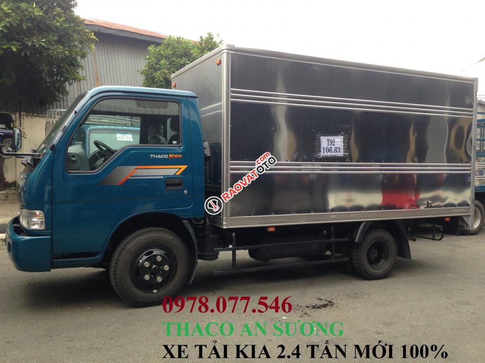 Bán xe tải Thaco K165S 2T4 đời 2017 tại TPHCM mới giao ngay khuyến mãi lớn-0
