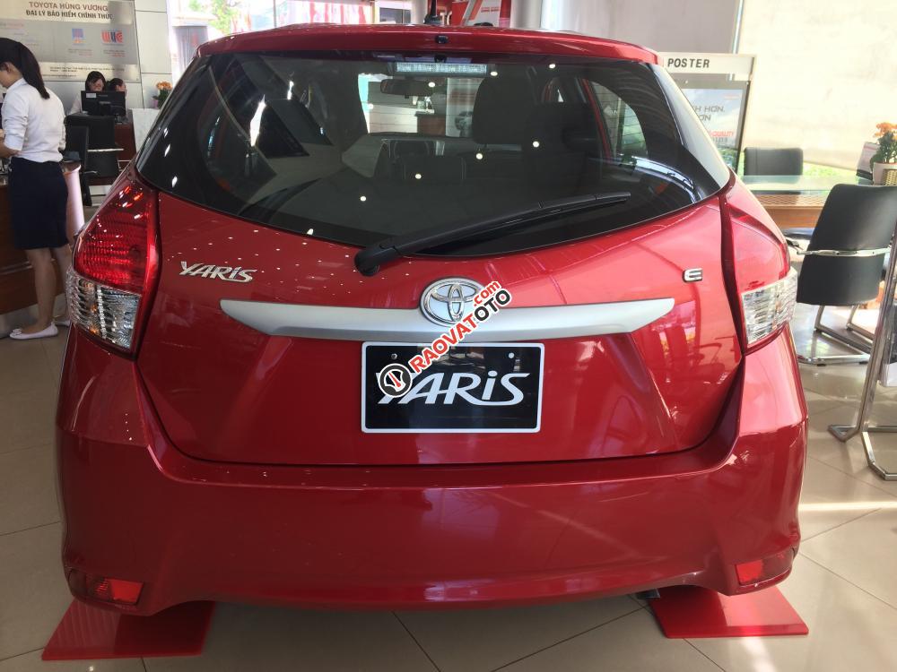 Bán Toyota Yaris E đời 2017, màu đỏ, nhập khẩu nguyên chiếc, giá 592tr-10