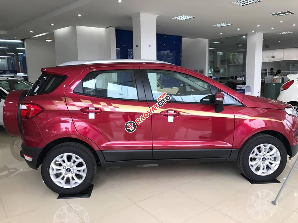 Bán ô tô Ford EcoSport Titanium 1.5P AT sản xuất năm 2018, màu đỏ-1