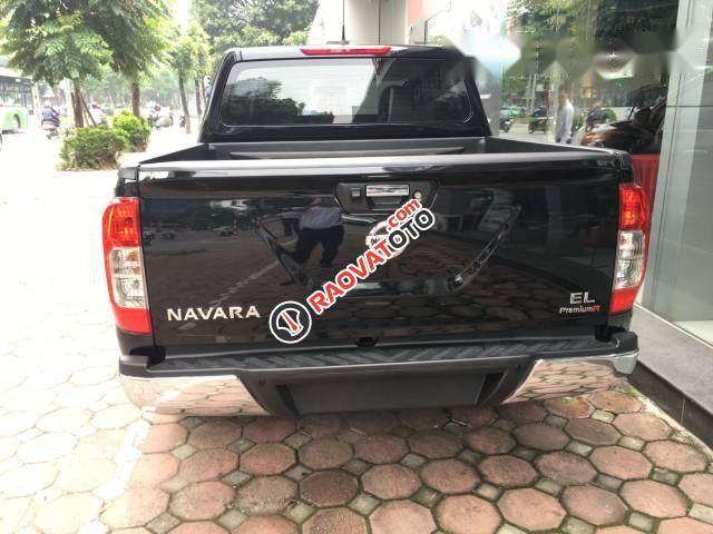 Bán Nissan Navara EL đời 2017, màu đen giá cạnh tranh-0