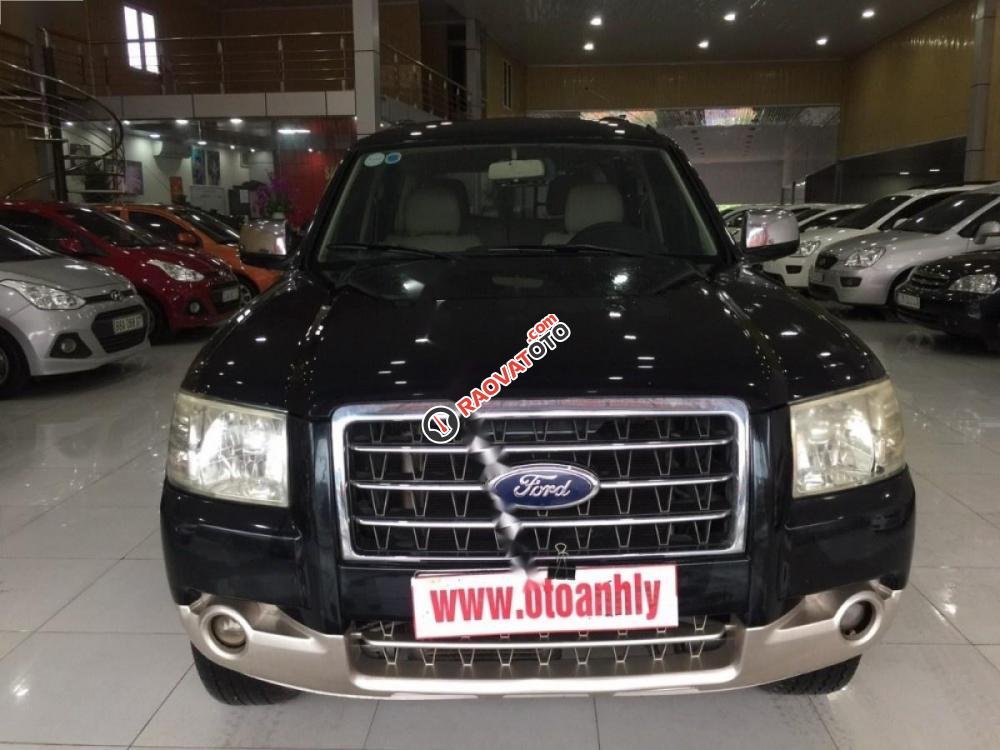 Xe Ford Everest 2.5L 4x4 MT đời 2007, màu đen, giá 385tr-1