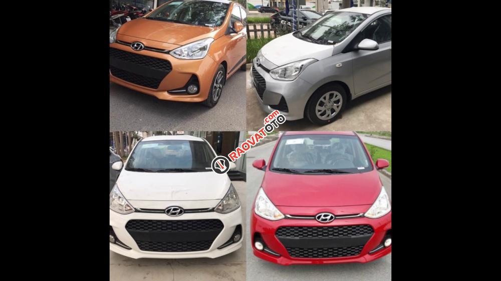 Cần bán Hyundai Grand i10 đời 2018, màu bạc, giá tốt nhất, nhiều khuyến mại-2