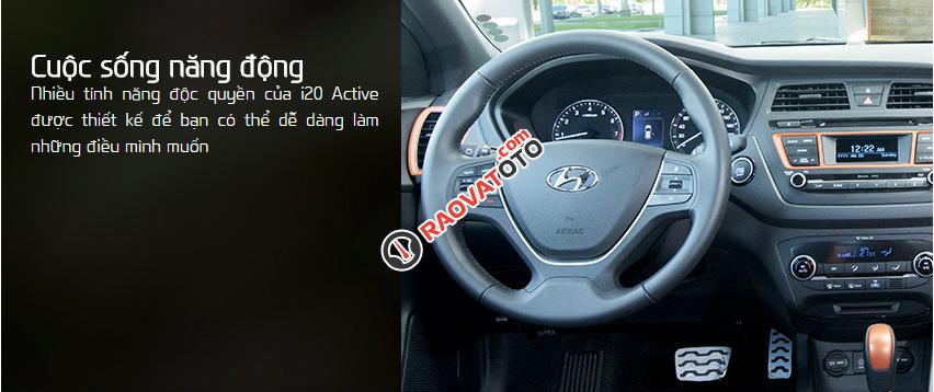 Hyundai i20 Active 1.4 AT (SBU), hỗ trợ vay vốn 80% GT xe, ưu đãi KM cực lớn, hotline: 0935904141 - 0948945599-16