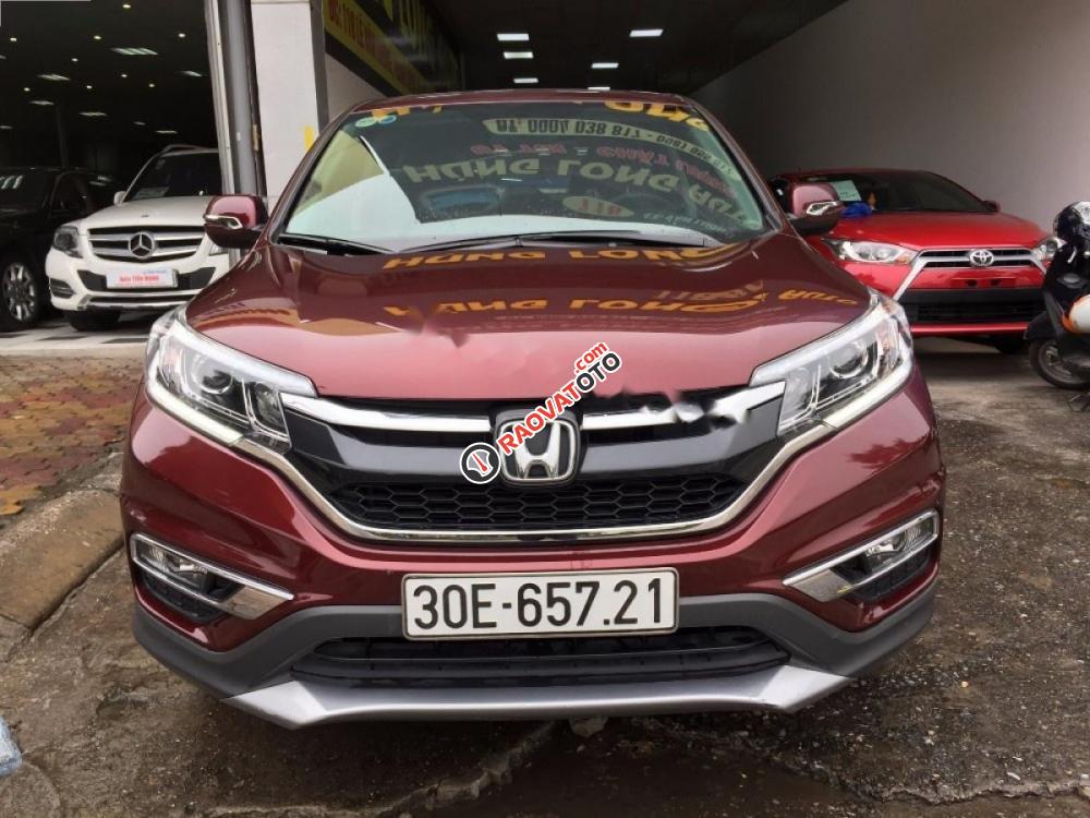 Cần bán gấp Honda CR V 2.4 AT năm 2017, màu đỏ, giá chỉ 975 triệu-2