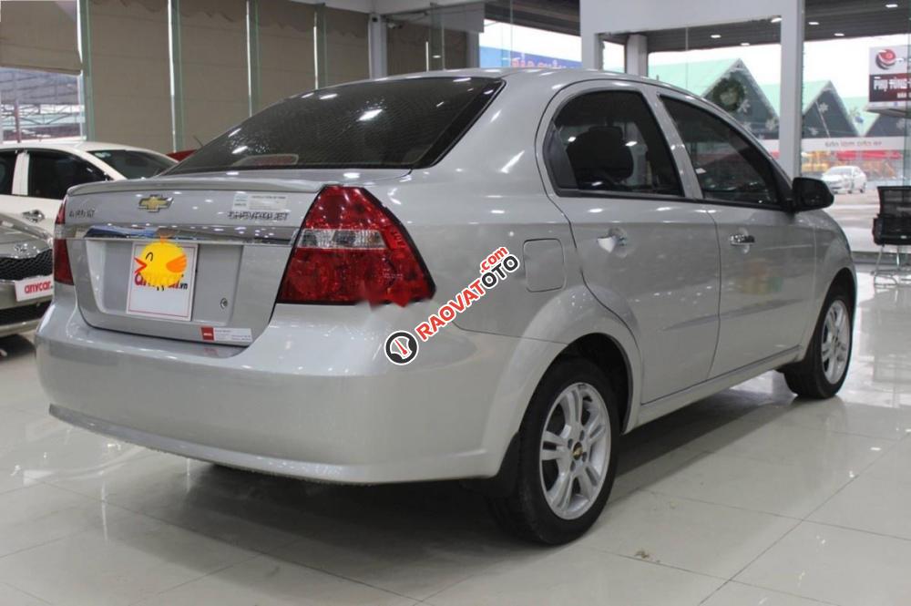 Bán xe Chevrolet Aveo LT 1.5 MT năm 2016, màu bạc -2