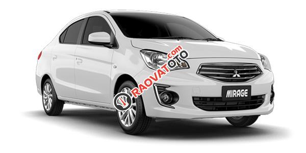 Bán Mitsubishi Attrage GLS đời 2018, màu trắng, nhập khẩu nguyên chiếc-0